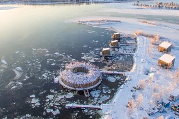 В Швеции открылся отель «Арктическая Баня»